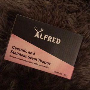 Ceramic and Stainless Steel Teapot